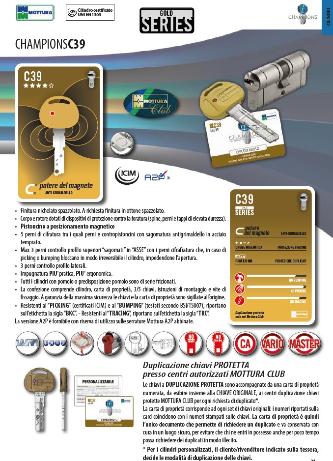 Champions C39 MOTTURA